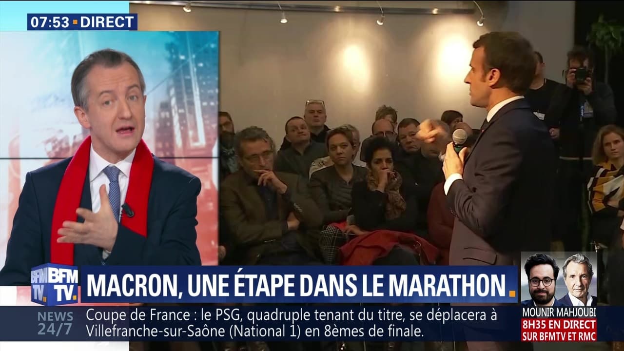 L Dito De Christophe Barbier Macron Une Tape Dans Le Marathon