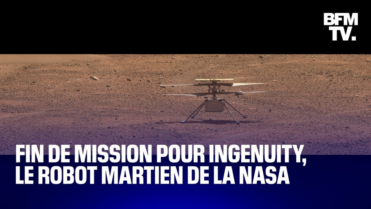 Fin De Mission Pour Ingenuity Le Robot Martien De La Nasa