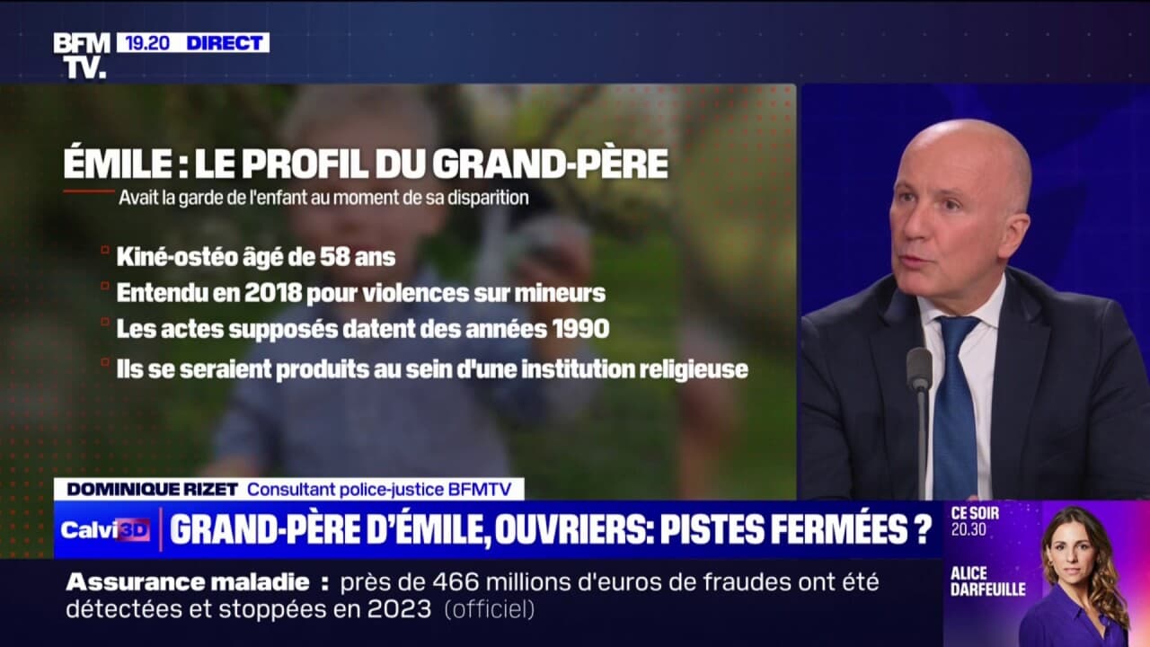 Disparition d Émile le profil du grand père