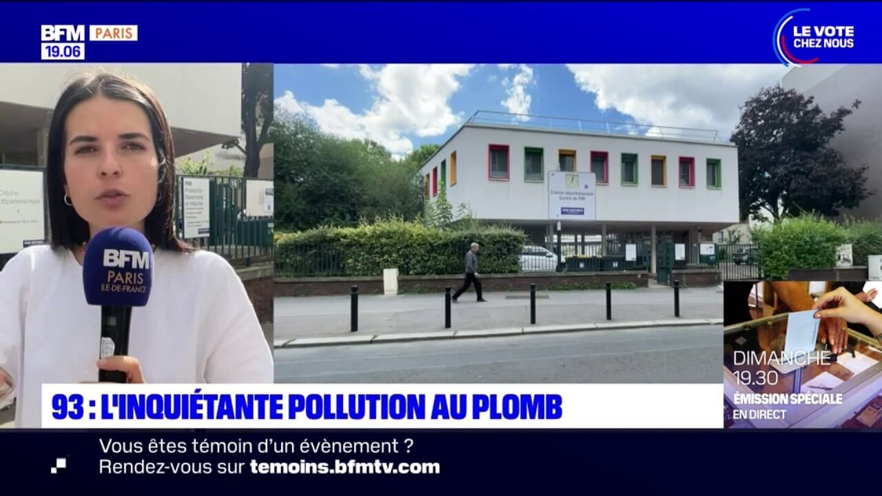 Pollution Au Plomb Une Cr Che Ferm E Aubervilliers