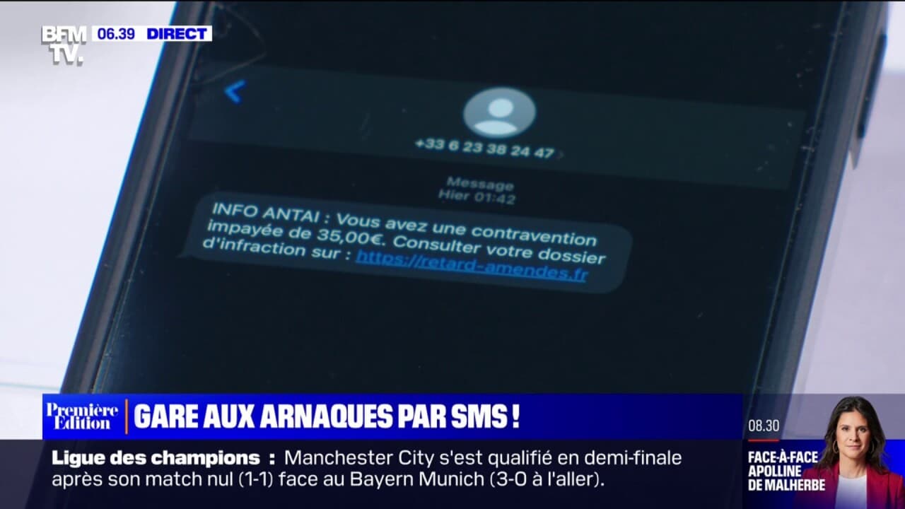 Antai Attention Ces Arnaques Par Sms Pour Amende Impay E