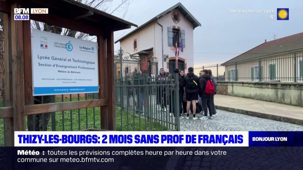 Thizy Les Bourgs Une Centaine D L Ves Sans Professeur De Fran Ais