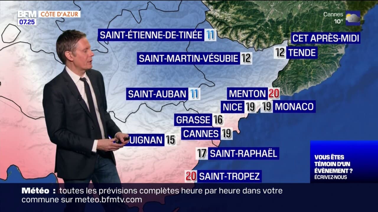 M T O C Te D Azur Un Ciel Voil Et Pluvieux Ce Samedi C Nice