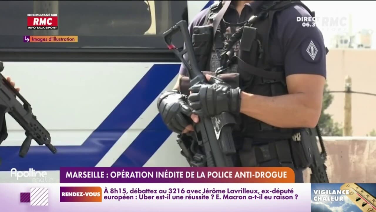 Marseille Op Ration In Dite De La Police Anti Drogue