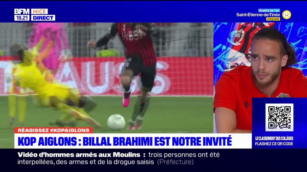 Kop Aiglons l attaquant Billal Brahimi vise une place de titulaire à