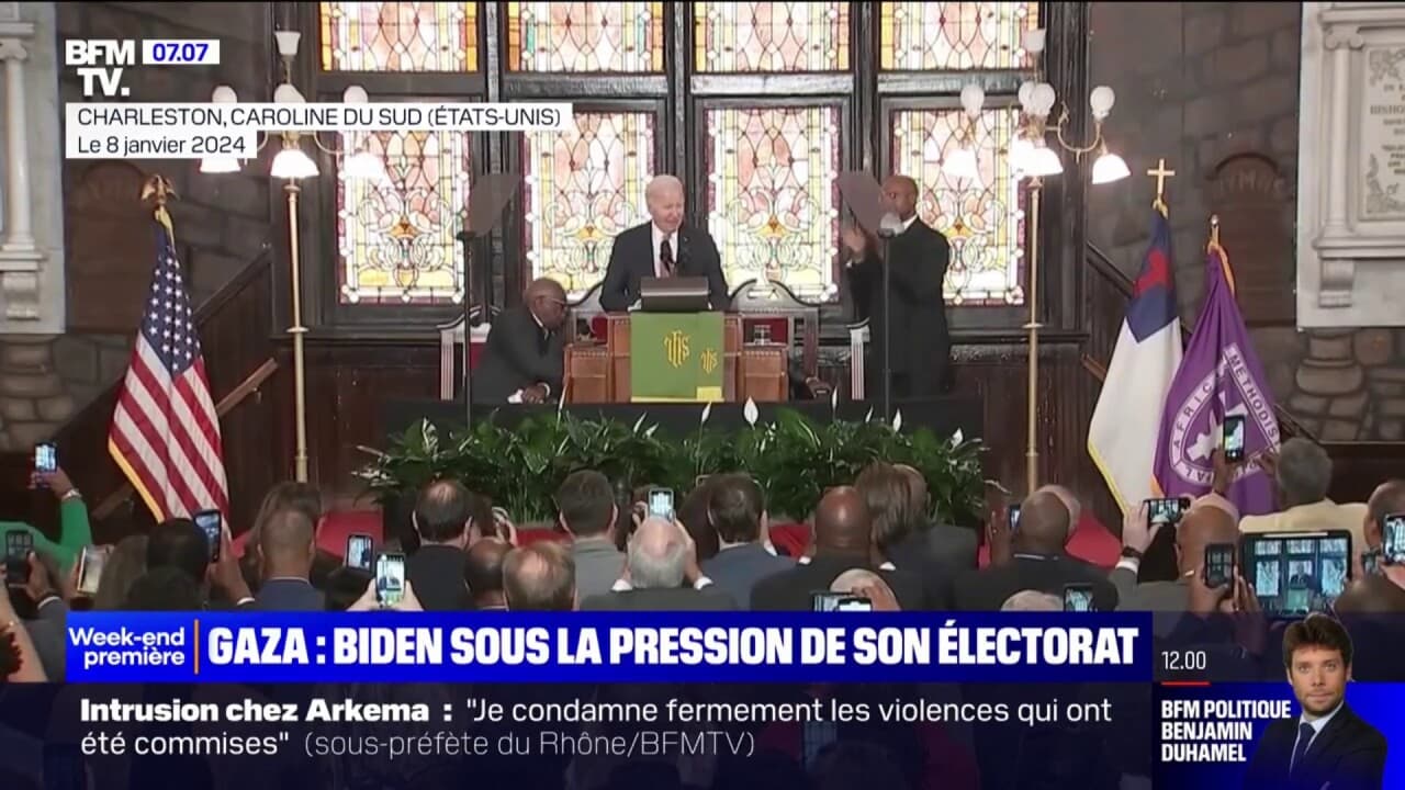 Cessez Le Feu Gaza Joe Biden Sous La Pression De Son Lectorat