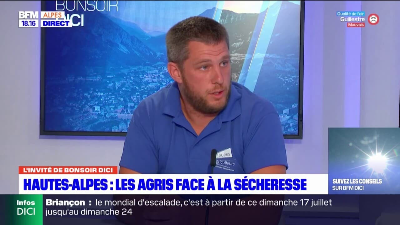 Hautes Alpes les agriculteurs face à la sécheresse