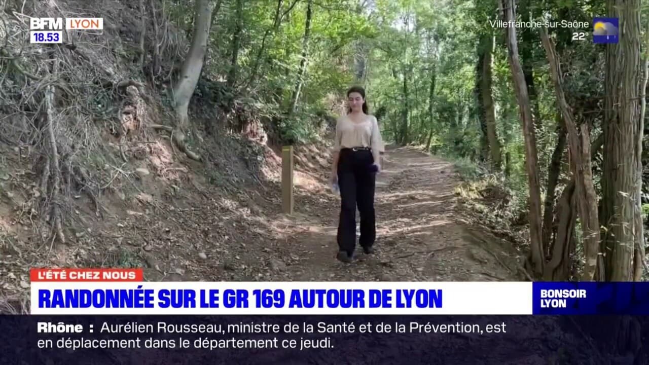 L été chez nous randonnée sur le GR 169 autour de Lyon