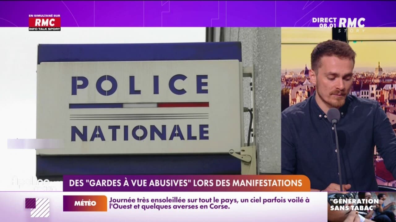 Des gardes à vue abusives lors des manifestations