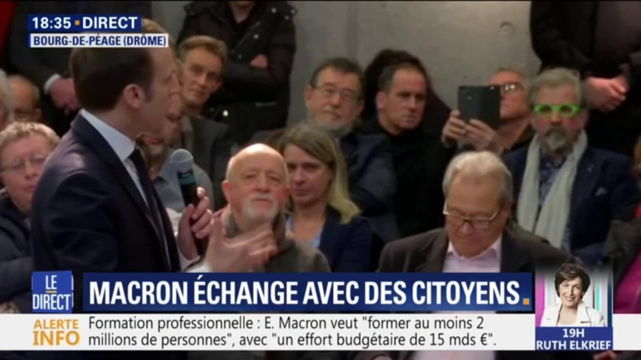 Emmanuel Macron Sur L ISF Je Ne Vais Pas Baisser Les Yeux Parce Que