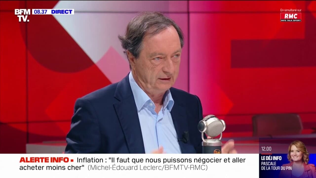 Michel Edouard Leclerc Sur L Inflation On Ne Reviendra Jamais Aux