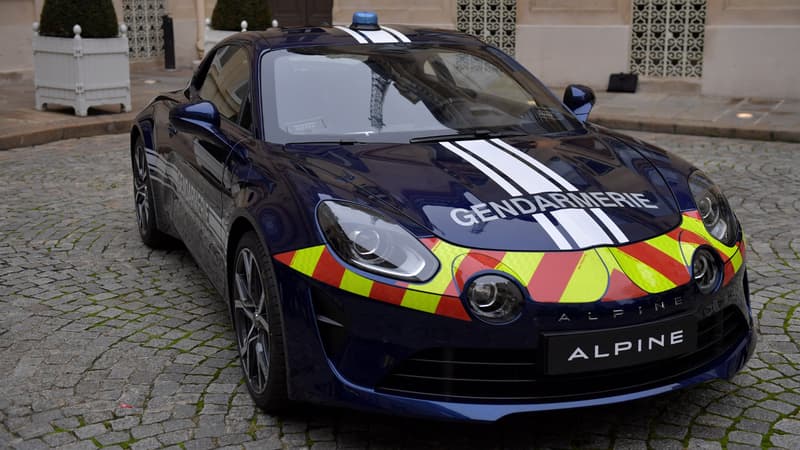 Voici Les Nouvelles Alpine A De La Gendarmerie