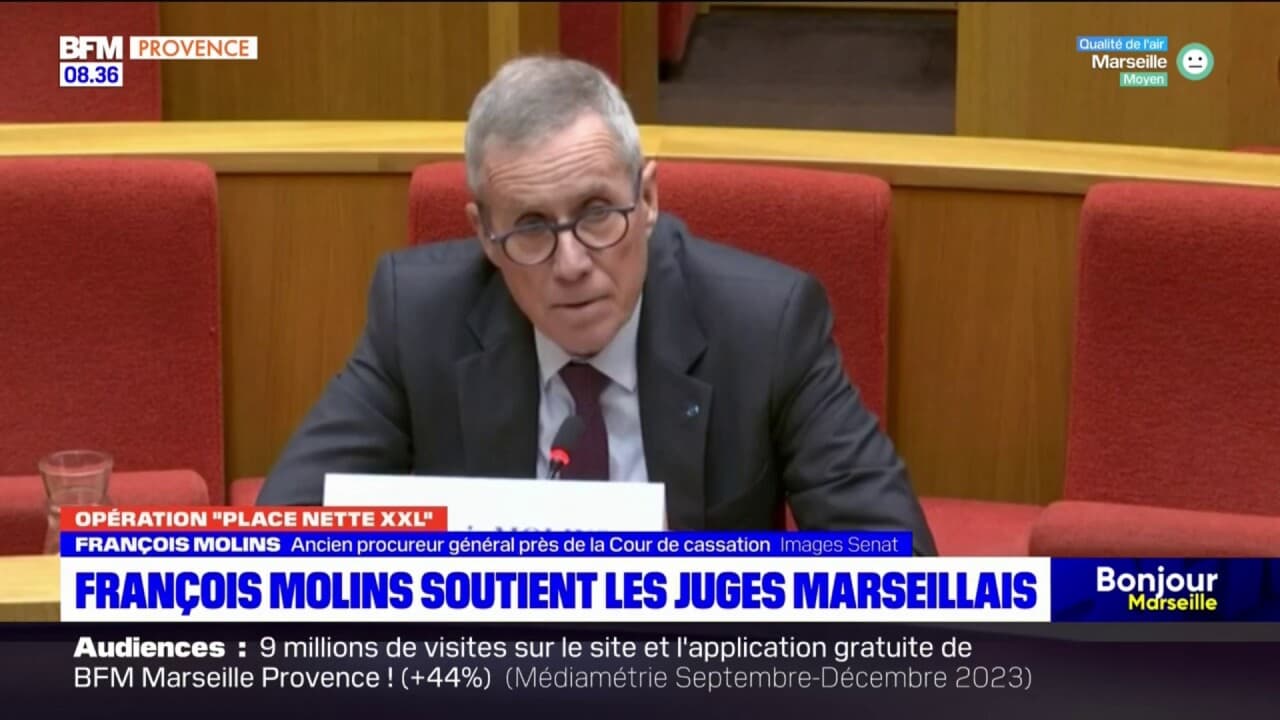 Marseille François Molins apporte son soutien aux juges