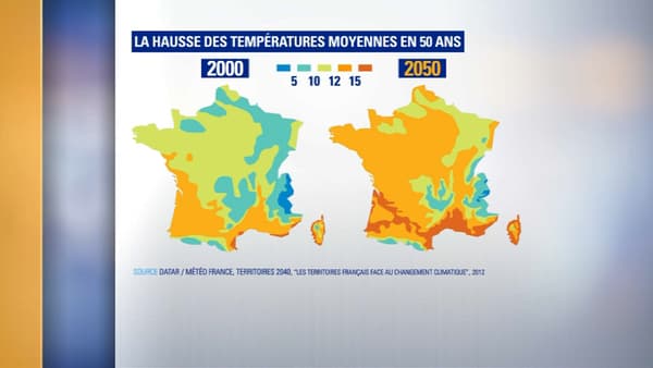 Chaleur à quoi ressemblera la France de 2050