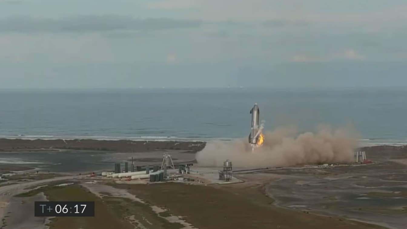 Spacex Le Prototype De Starship Explose Quelques Minutes Apr S Son