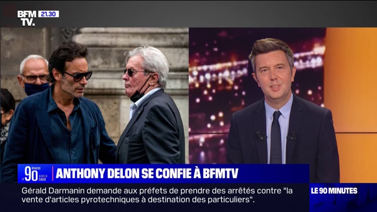 Anthony Delon sur la dame de compagnie de son père Elle a été