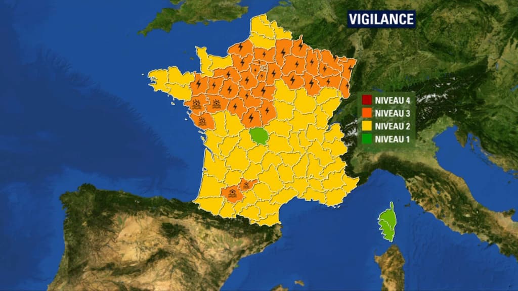 Orages Et Inondations D Partements Toujours En Vigilance Orange