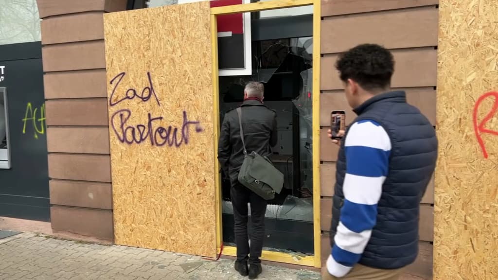 Gr Ve Du Avril De Violents Heurts En Marge De La Manifestation