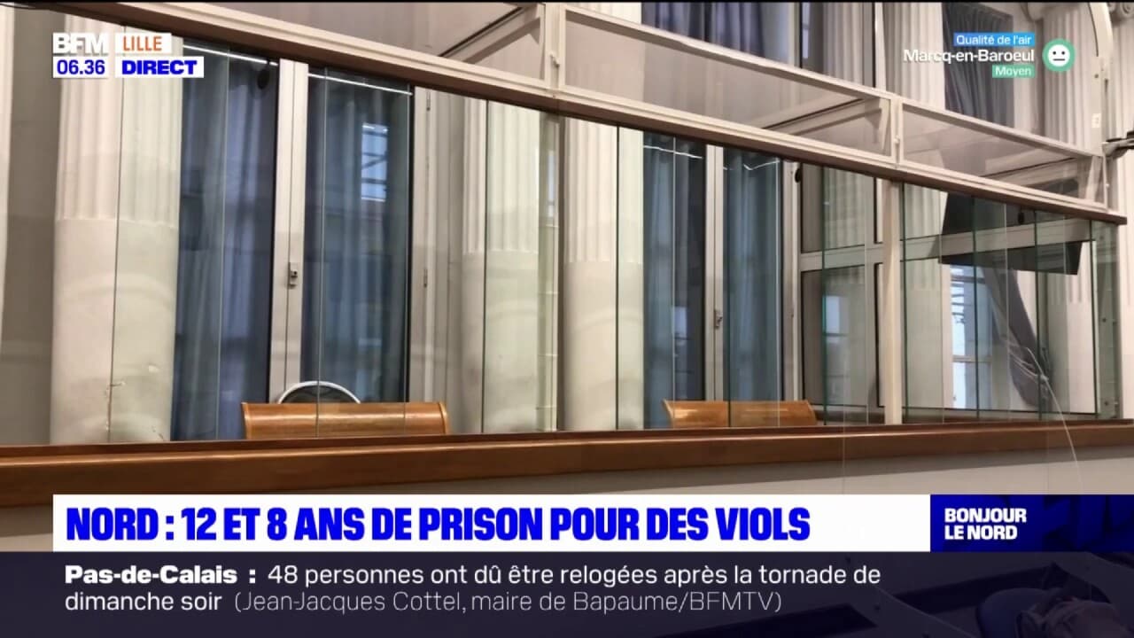 Nord deux hommes condamnés à 12 et 8 ans de prison pour des viols