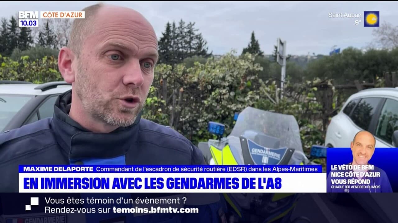 Alpes Maritimes En Immersion Avec Les Gendarmes De L A8