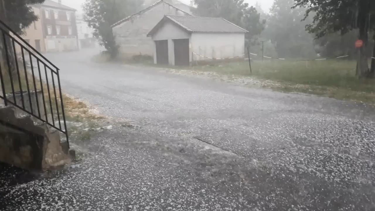 Vos images témoins des averses de grêle en Auvergne Rhône Alpes