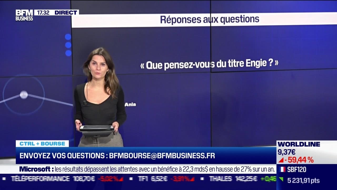 Ctrl Bourse Que Pensez Vous Du Titre Engie Par Julie Cohen