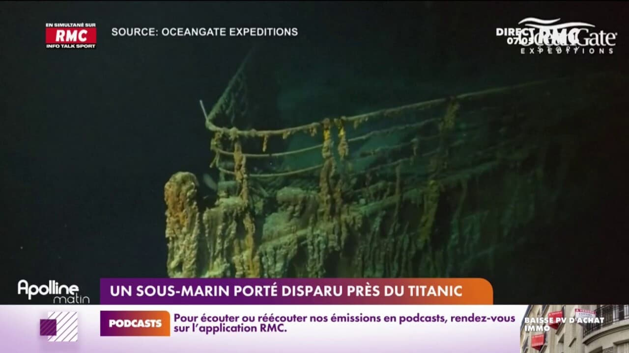 Un Sous Marin Port Disparu Pr S Du Titanic