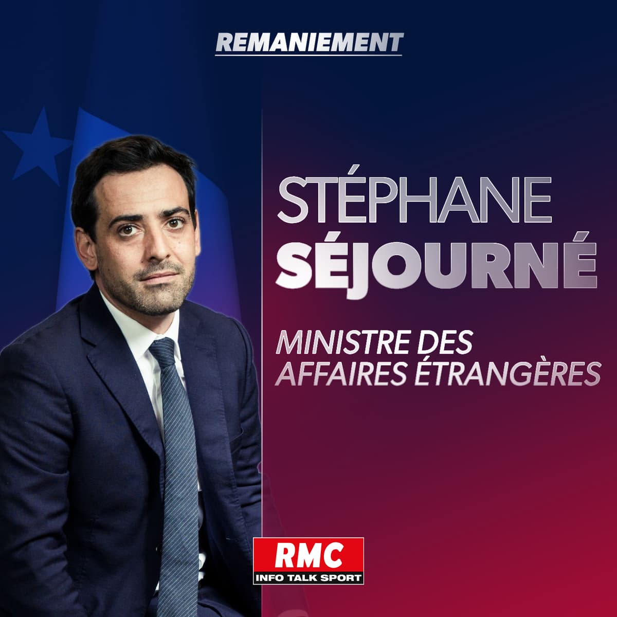 Stéphane Séjourné devient le plus jeune ministre des Affaires