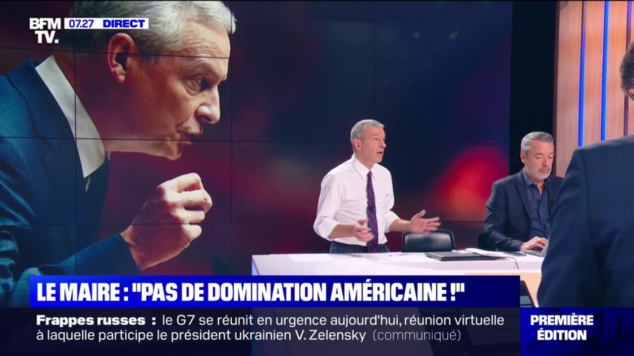 Le Coup De Gueule De Bruno Le Maire Le Conflit En Ukraine Ne Doit Pas