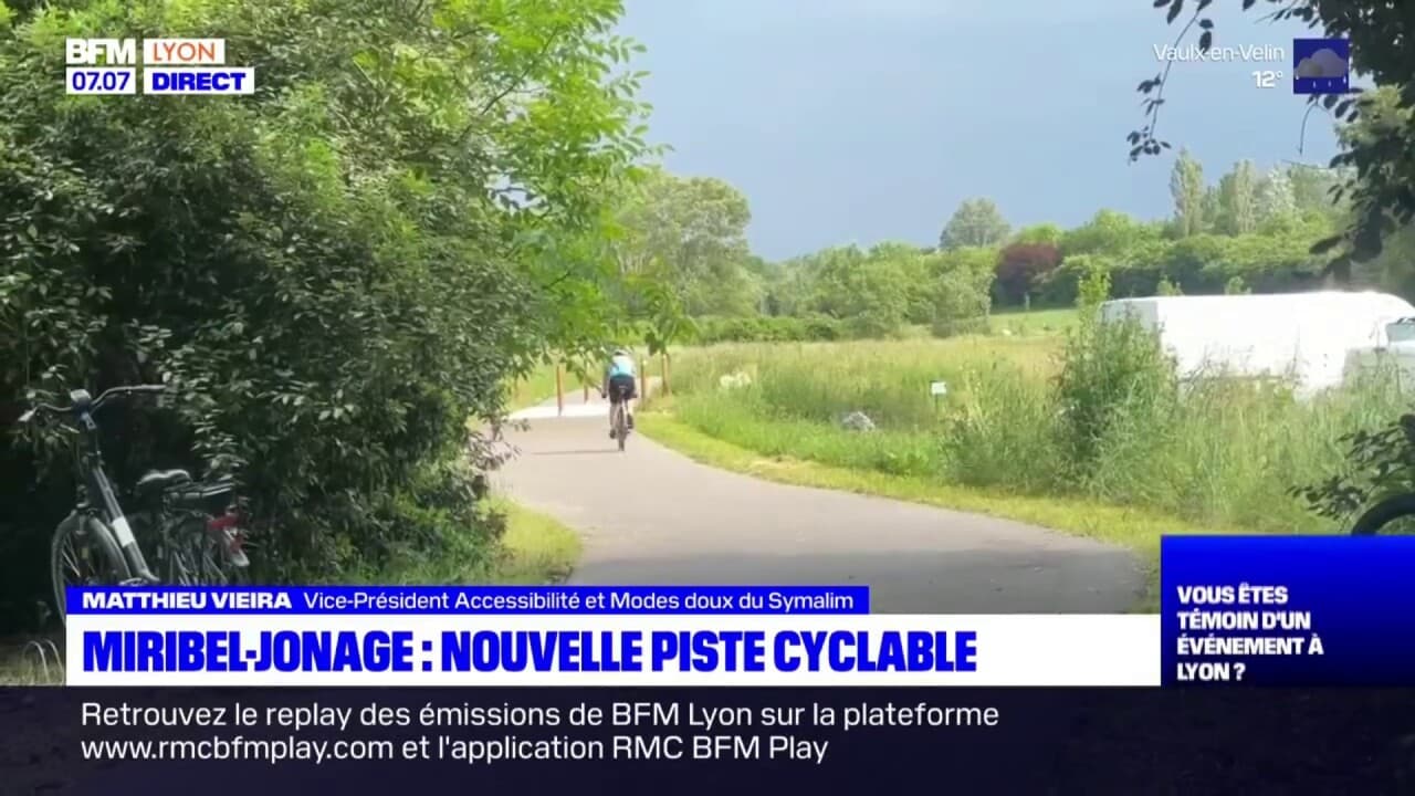 Rh Ne Une Nouvelle Piste Cyclable Pour Rejoindre Le Grand Parc De