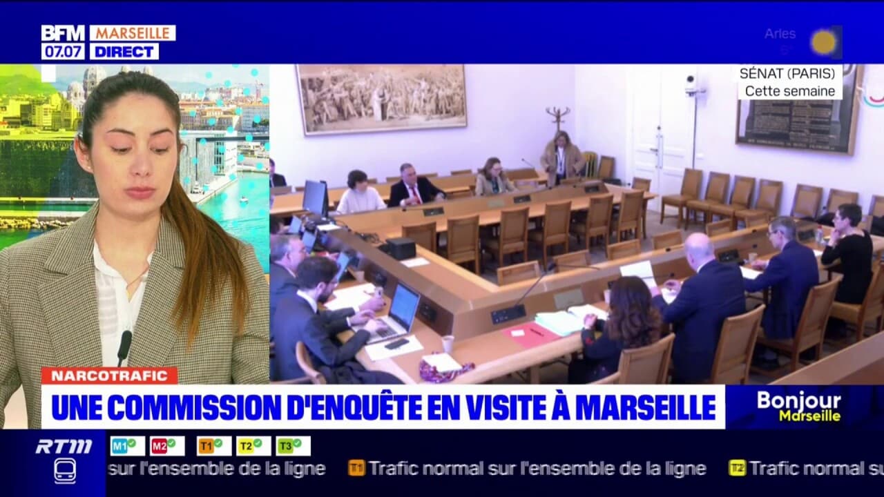 Une Commission D Enqu Te Du S Nat Sur Le Narcotrafic Arrive Marseille