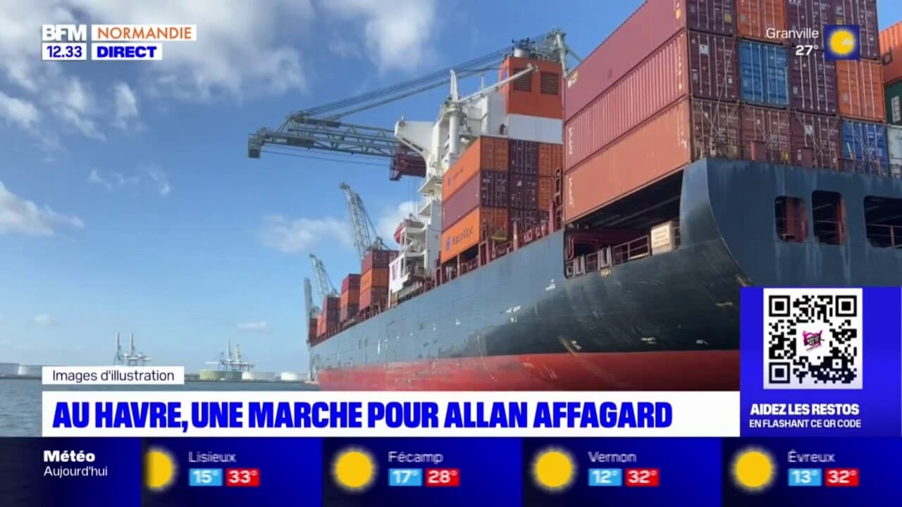 Le Havre Une Marche Blanche En Hommage Au Docker S Questr Et Tu En