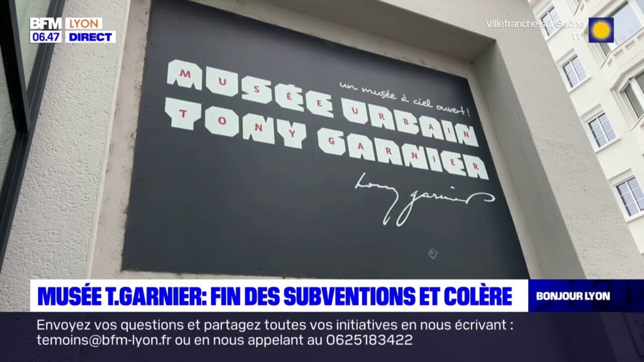 Musée Tony Garnier fin des subventions et colère de l opposition