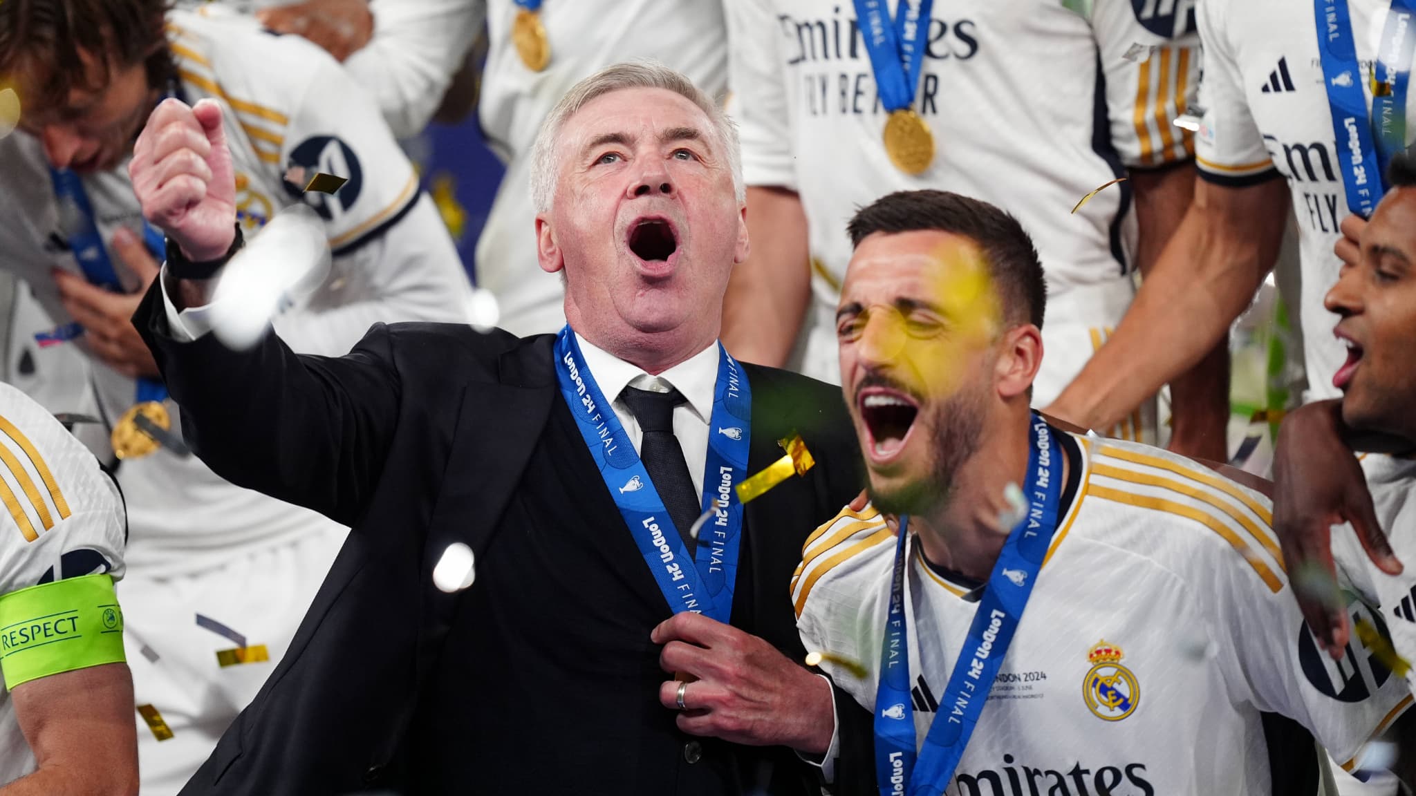 Dortmund Real Madrid la danse déchaînée d Ancelotti avec ses joueurs