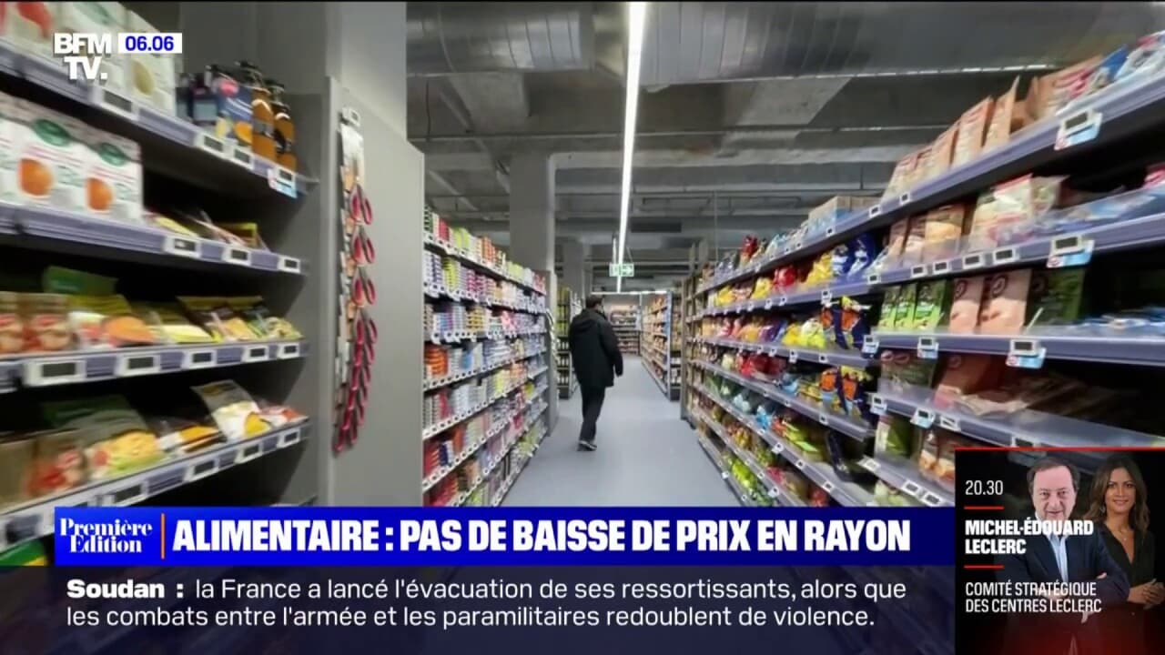 Inflation Pourquoi Les Prix Des Produits Alimentaires Ne Baissent Pas