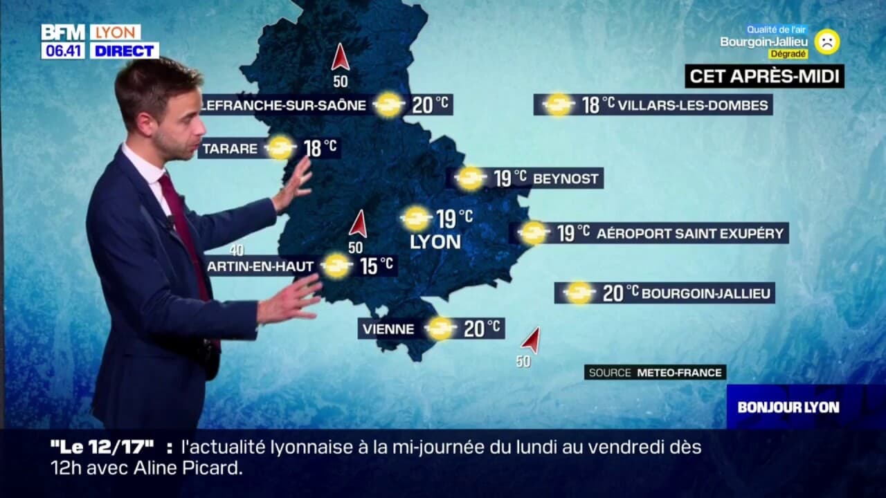 Météo Rhône le ciel va laisser de plus en plus de place au soleil ce