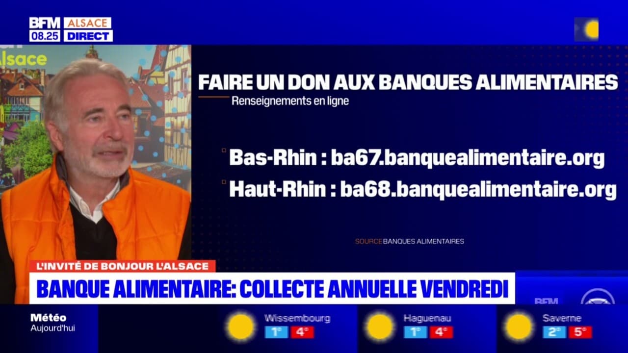 Bas Rhin La Banque Alimentaire Organise Sa Collecte Annuelle Ce Week End