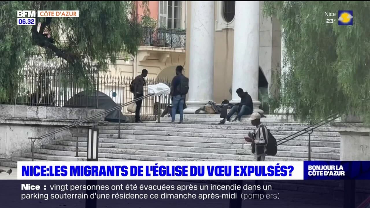 Nice Les Migrants De L Glise Du V U Bient T Expuls S