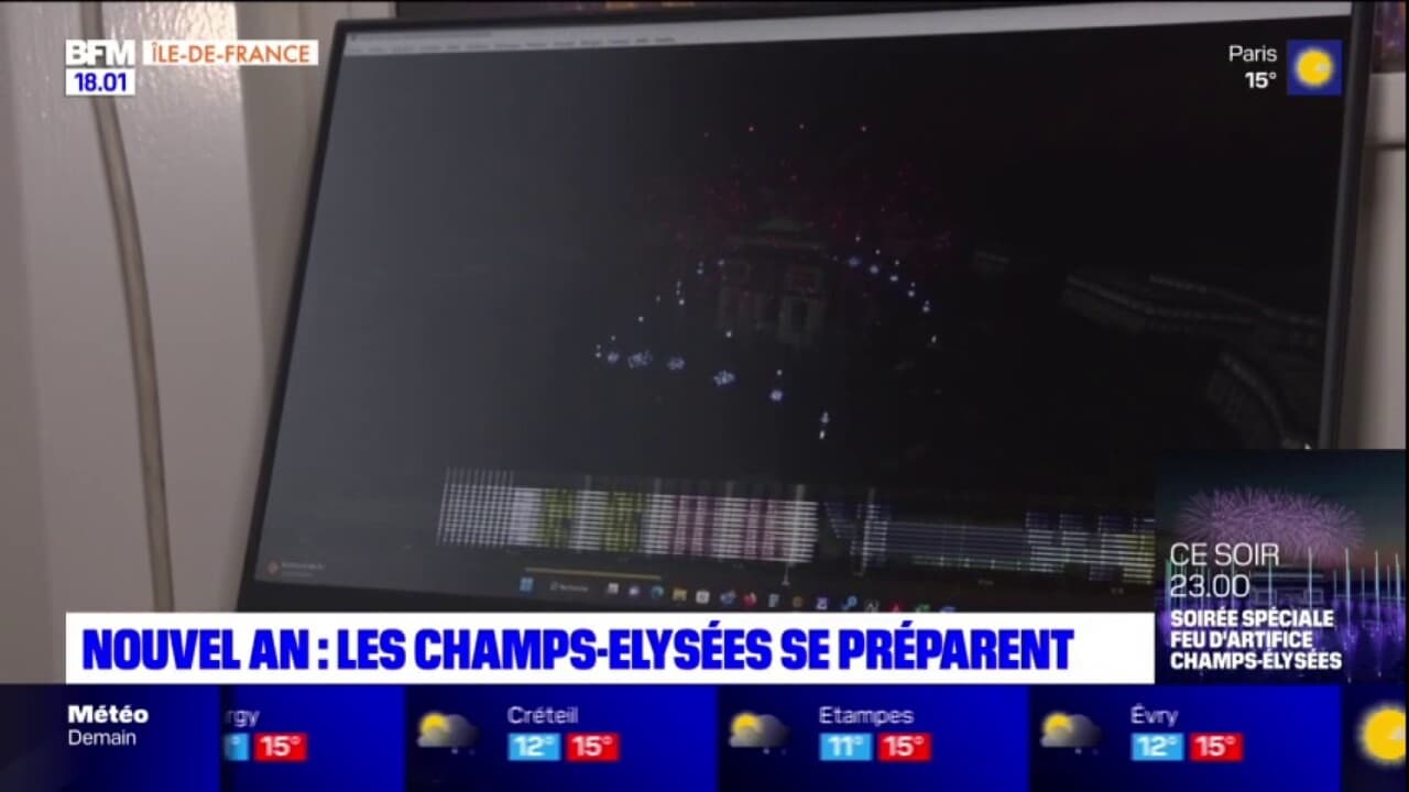 Nouvel An Les Champs Lys Es Se Pr Parent