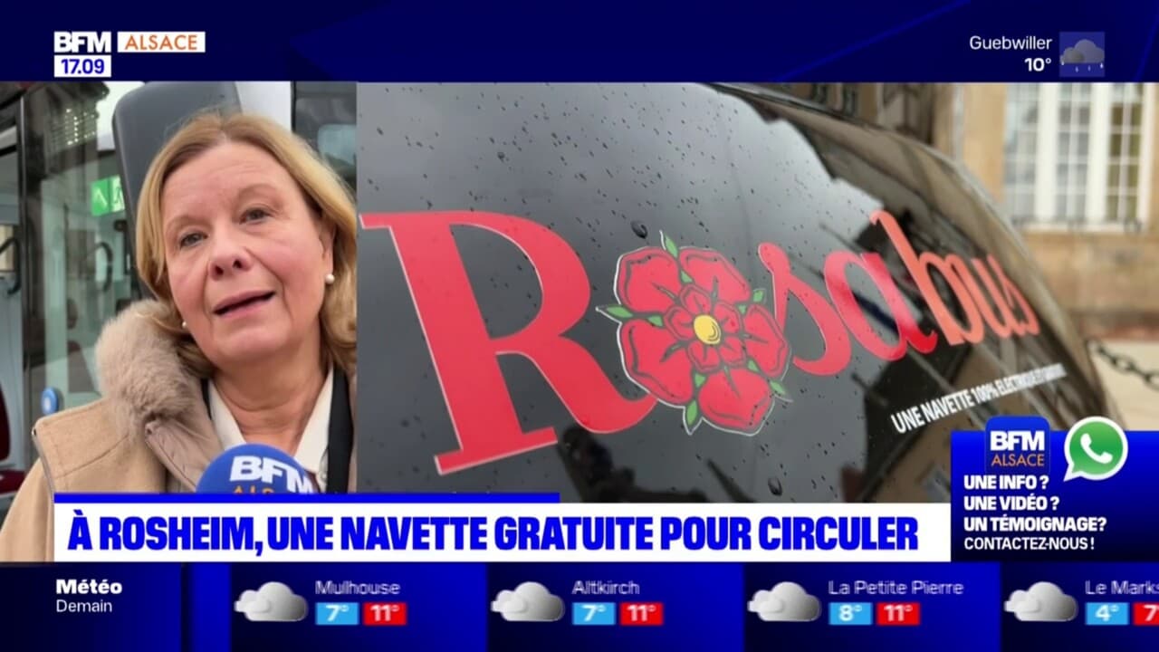 Rosheim Le Rosabus Une Navette Gratuite Pour Circuler Dans La Ville