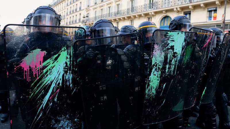 Manifestation du 13 avril à Paris 80 personnes interpellées et 76