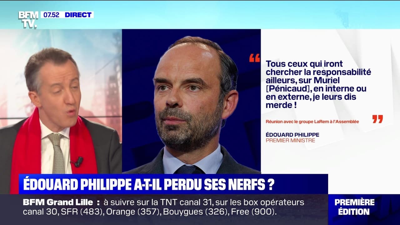 L édito de Christophe Barbier Edouard Philippe a t il perdu ses nerfs