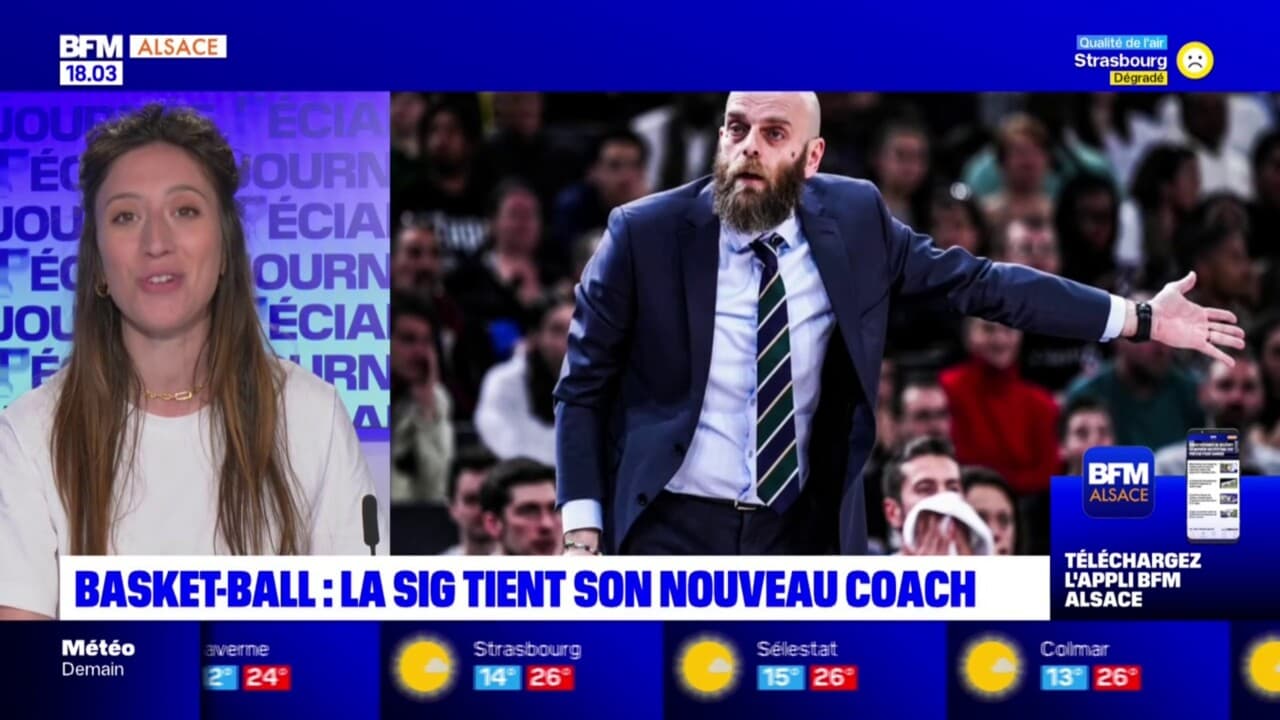 Basket Massimo Cancellieri nommé nouvel entraîneur de la SIG Strasbourg