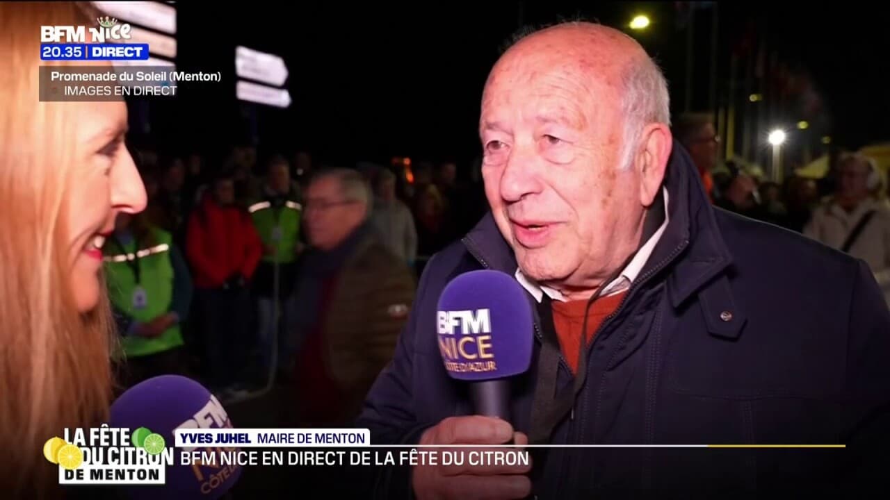 Il Y A Un Monde Fou La Joie Du Maire De Menton La F Te Du Citron