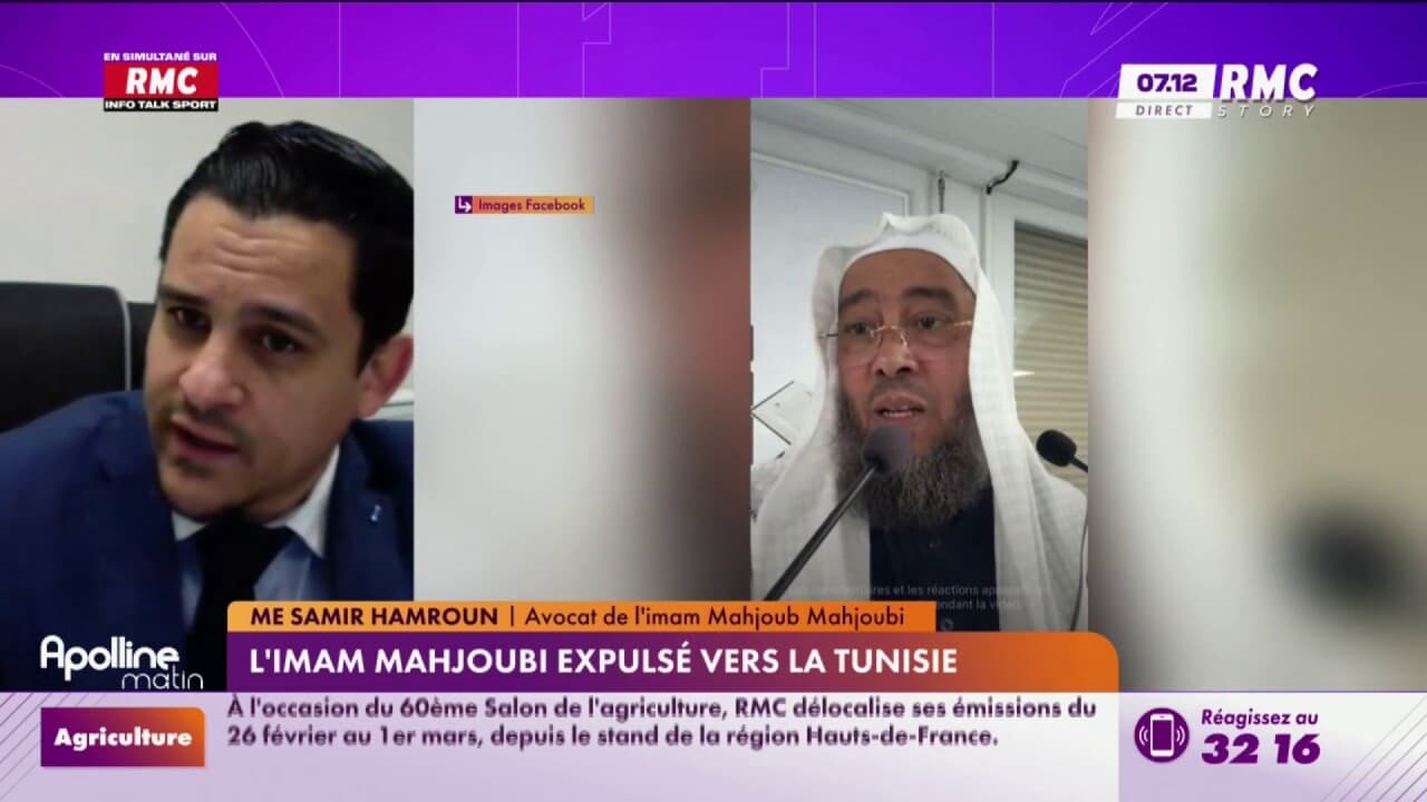 L imam Mahjoub Mahjoubi expulsé vers la Tunisie