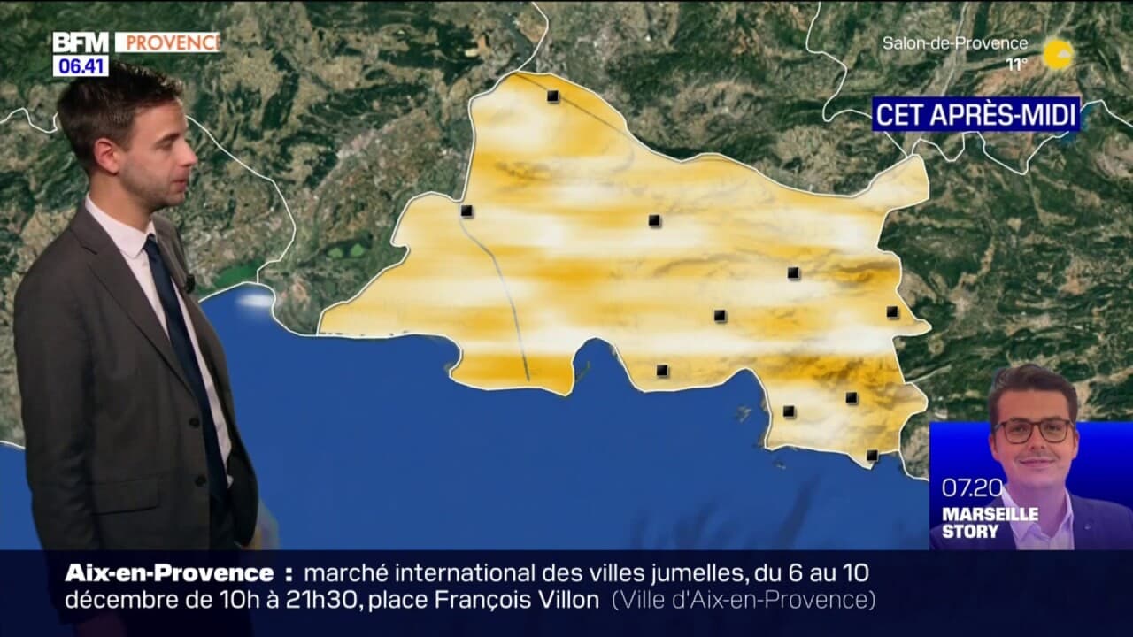 M T O Bouches Du Rh Ne Un Ciel Voil Ce Mardi Jusqu C Marseille