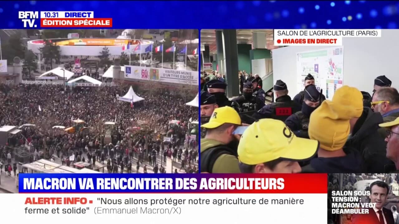 Le Salon De L Agriculture Ouvre Ses Portes Avec Pr S D Une Heure Et