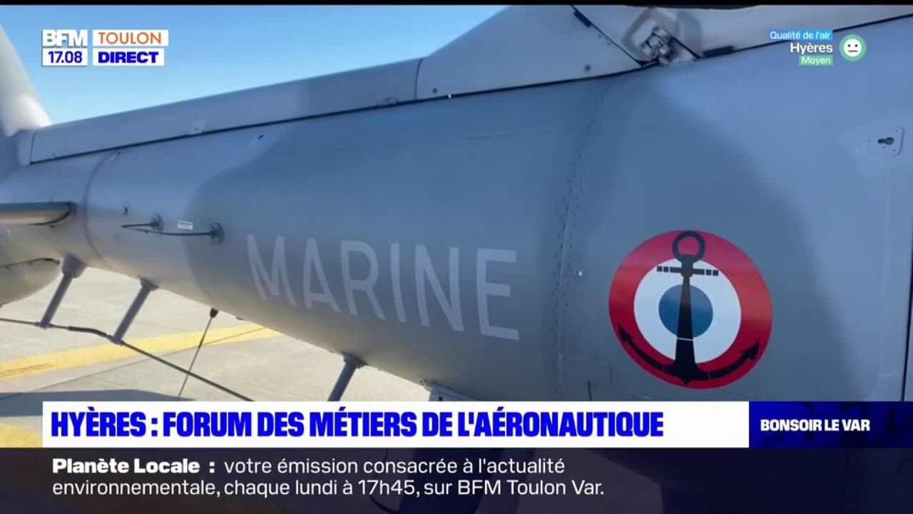 un forum des métiers de l aéronautique organisé à Hyères