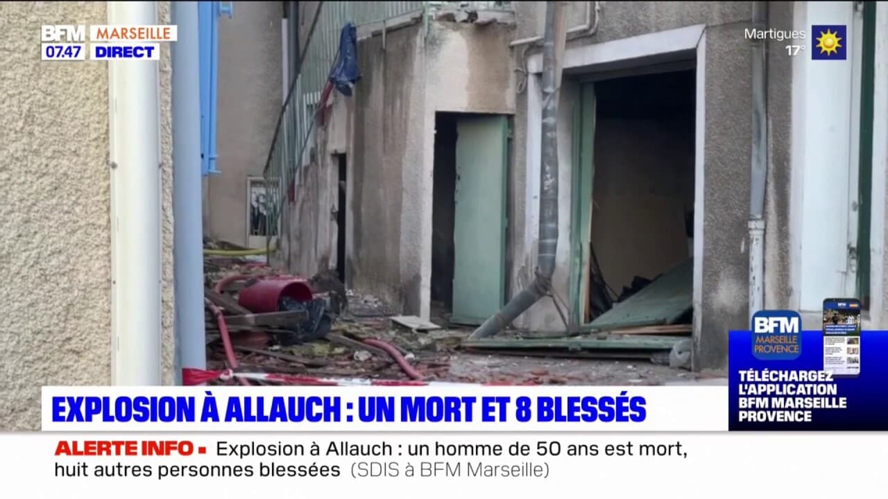 Explosion Allauch Le Bilan Fait Tat D Un Mort Et Huit Bless S