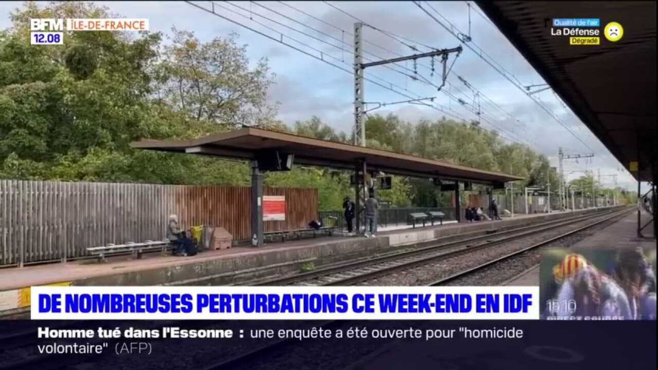 Ile De France Des Perturbations Dans Les Transports Ce Week End